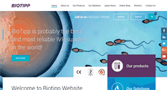 Desktop Screenshot of biotipp.com